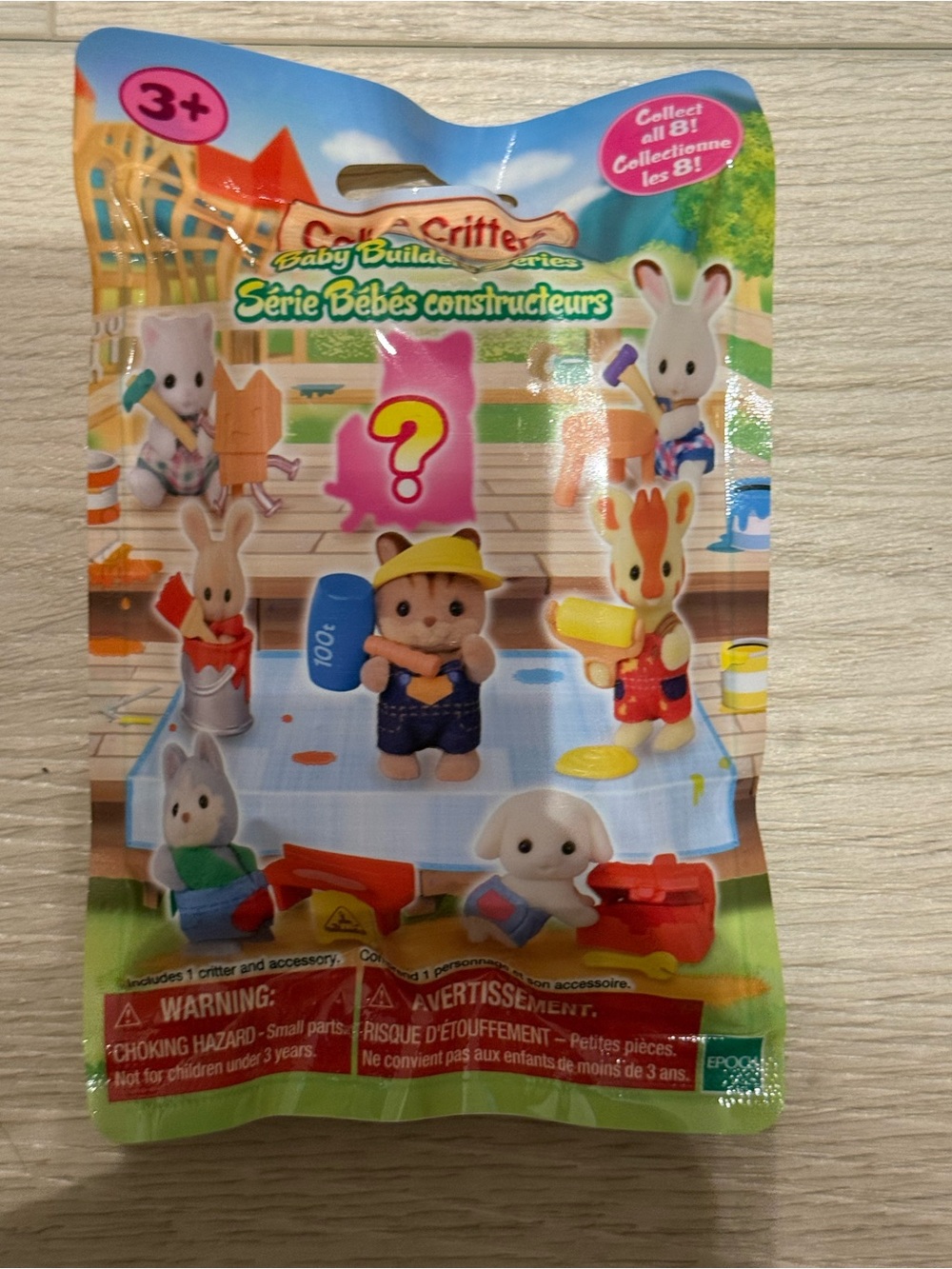 Nwt Authentic Sylvanian Families Calico Critters Building Baby